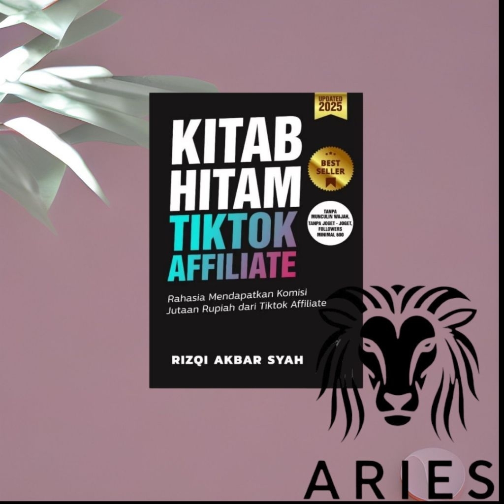 HAJAR TIKTOK ADS, MONEY FROM TIKTOK, BUKU PUTIH TIKTOK AFFILIATE, KITAB MERAH TIKTOK AFFILIATE 2025 