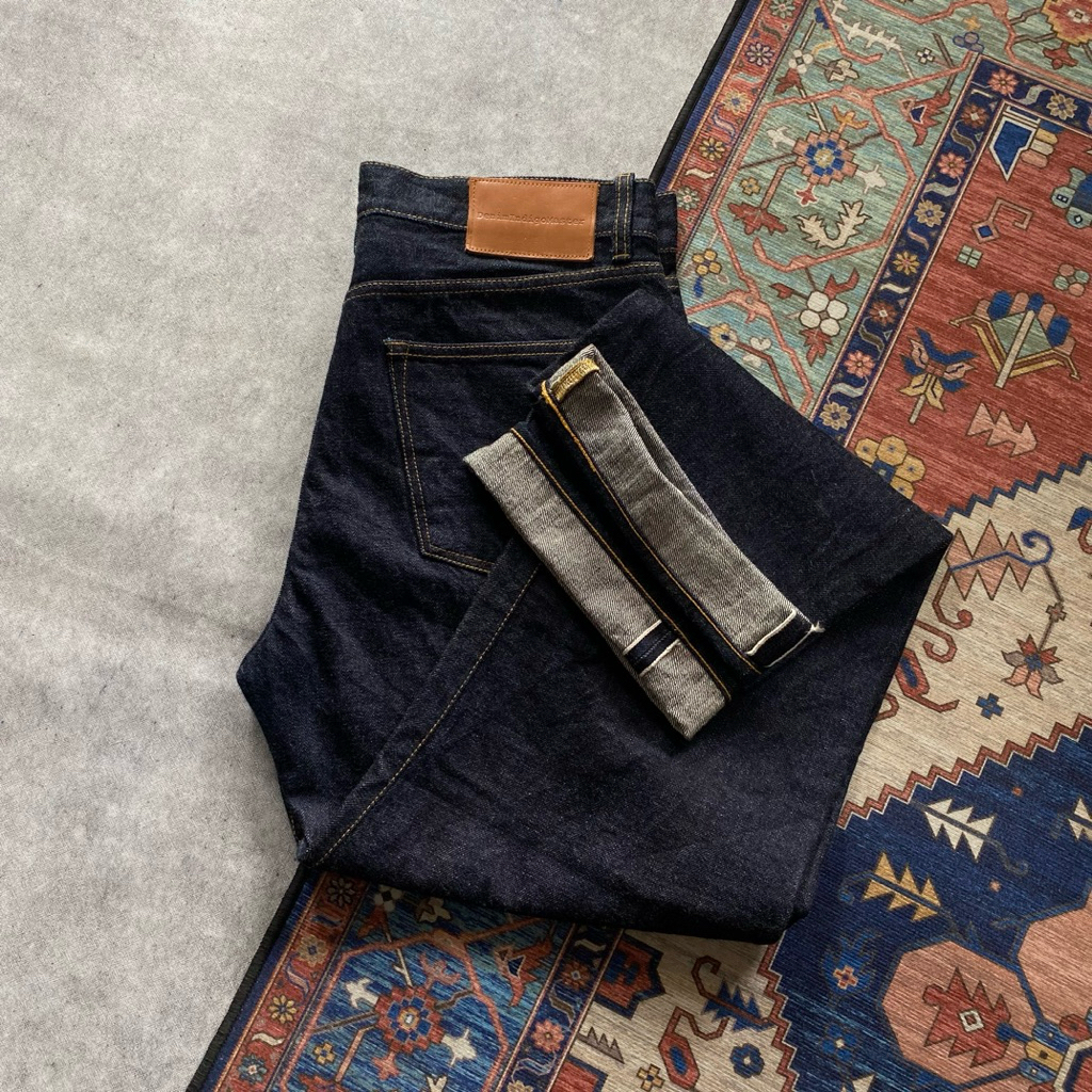 JEANS SELVEDGE DENIM INDIGO MASTER