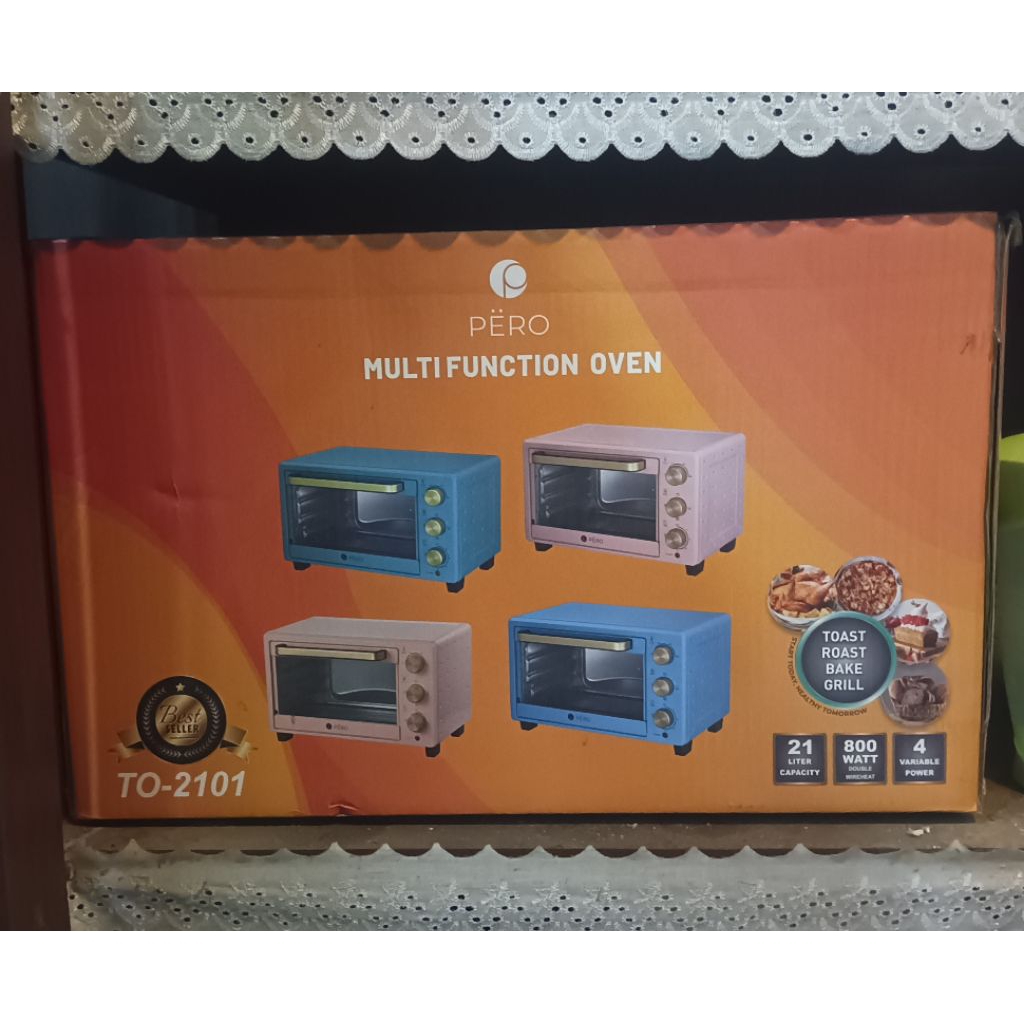 Oven Listrik Pero 21 Liter TO-2101