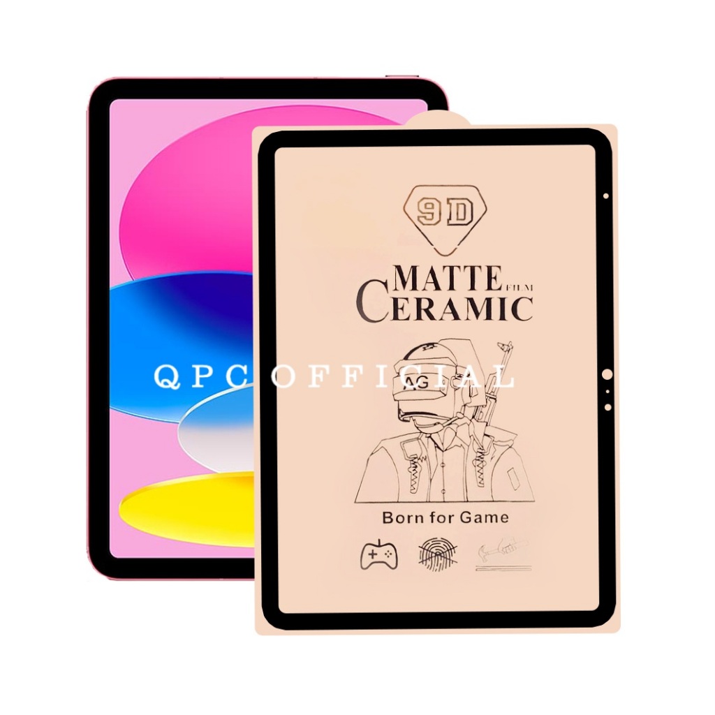 Antigores Ipad 10 Ipad 10th Gen 2022 10.9 Inch Ceramic Clear matte / Antigores Bening Ipad 10 Ipad 1