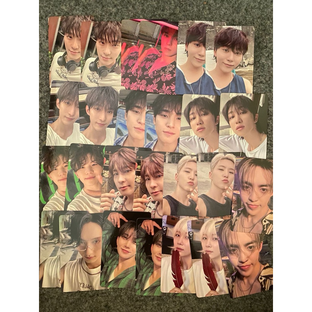 1 Set (OT13) PC Fansign Yizhiyu E Seventeen Spill the Feels