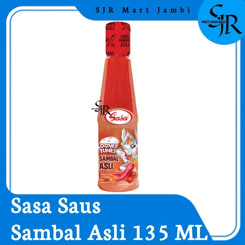 [Saus] Sasa Saus Sambal Asli | Kemasan Botol 135ml