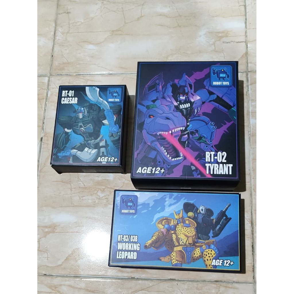 transformers beast wars legend class merk robot toys RT-01,02,03 SET ONLY  optimus primal megatron c