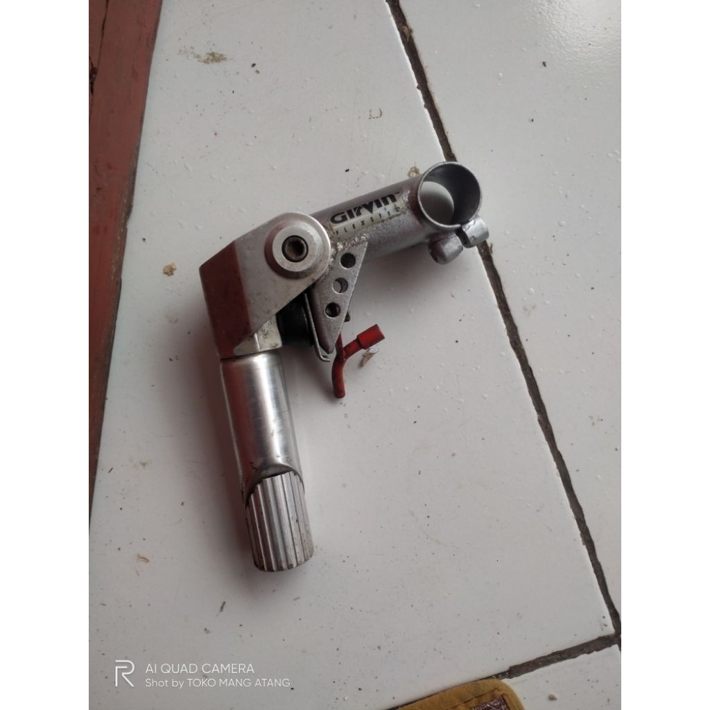 Stem Girvin Evo 28.6 copotan sepeda prof lex ptoflex offroad langka