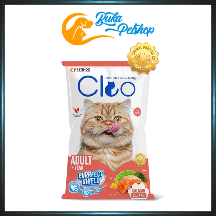 CLEO Salmon 7Kg Makanan Kucing Cleo EKPEDISI