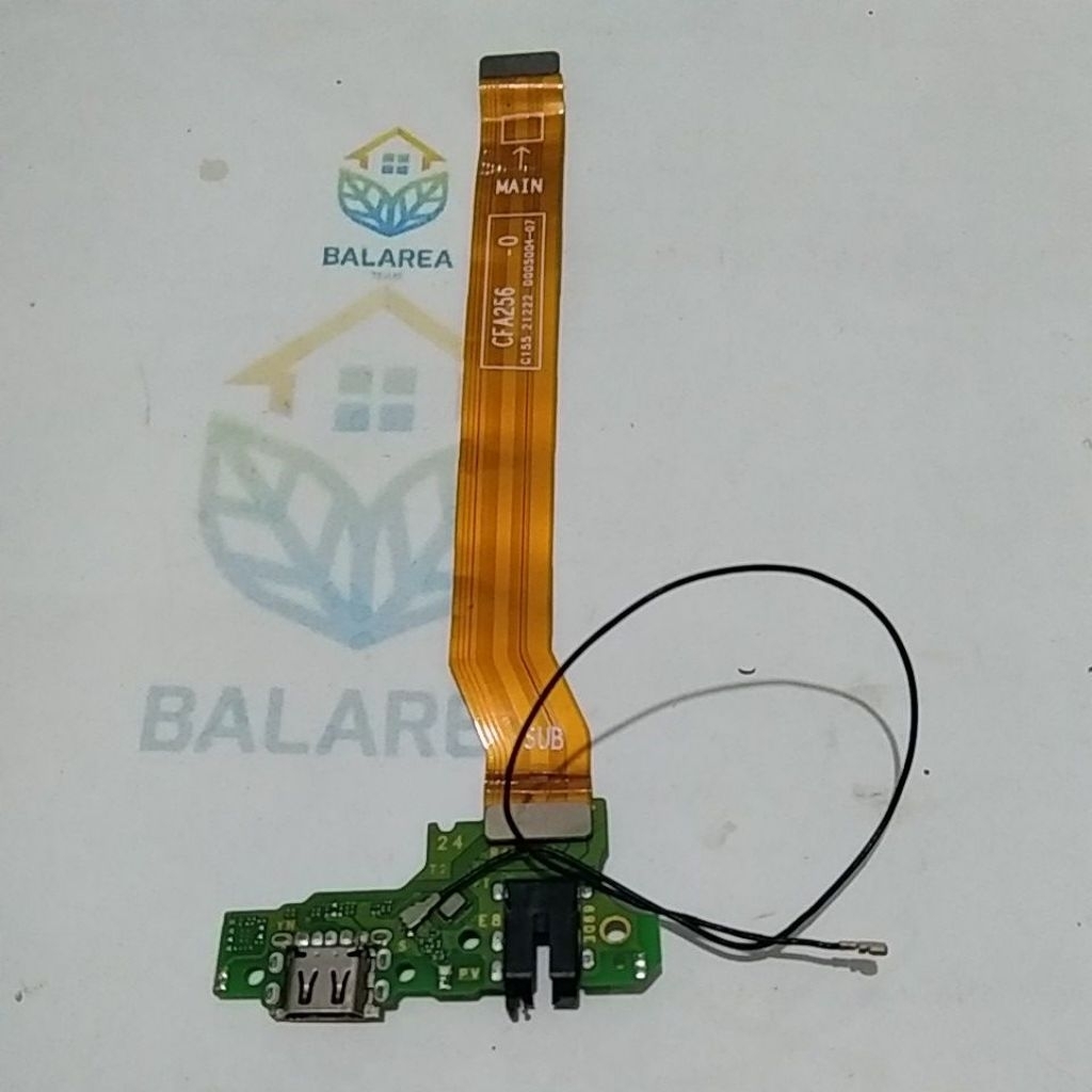 Fleksibel papan cas kabel antena Oppo A15 Original Copotan