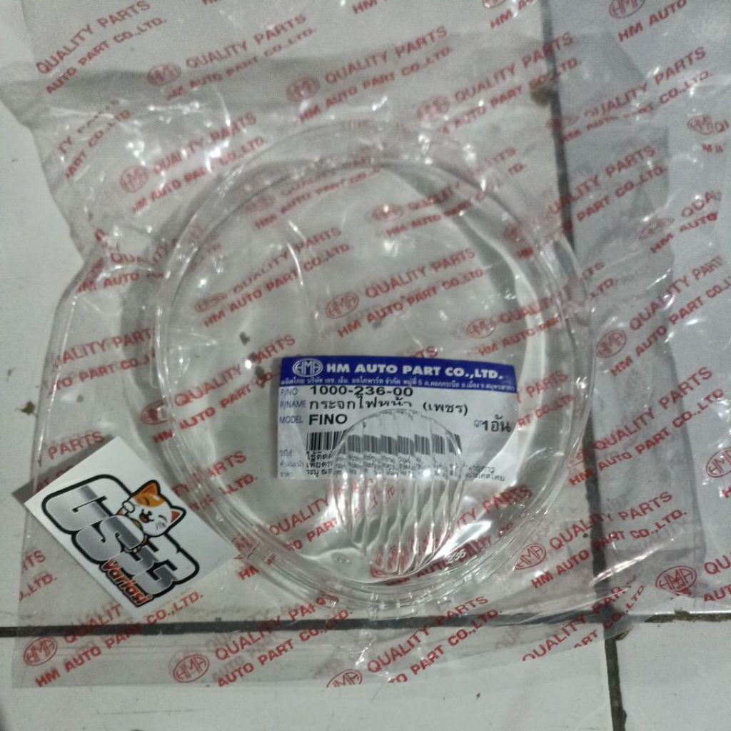 mika reflektor depan Fino Thailand kaca lampu depan Fino Thailand