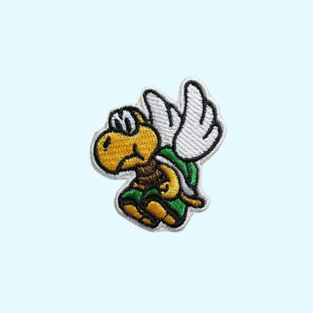 Iron Patch Bordir Koopa Mario bros