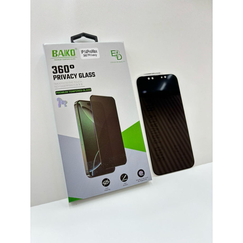 Tempered Glass iPhone Baiko 360° Privacy Glass Premium