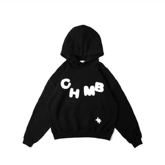 Hoodie Chmb Basic Black XL Tanpa Crack Depan