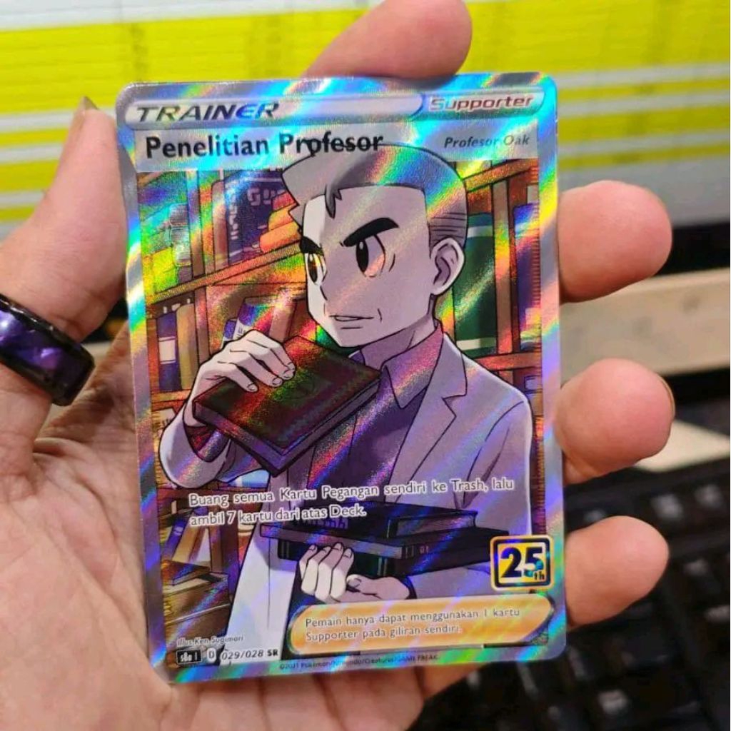 Penelitian Profesor SR S8A 029/028 Pokemon TCG Indonesia