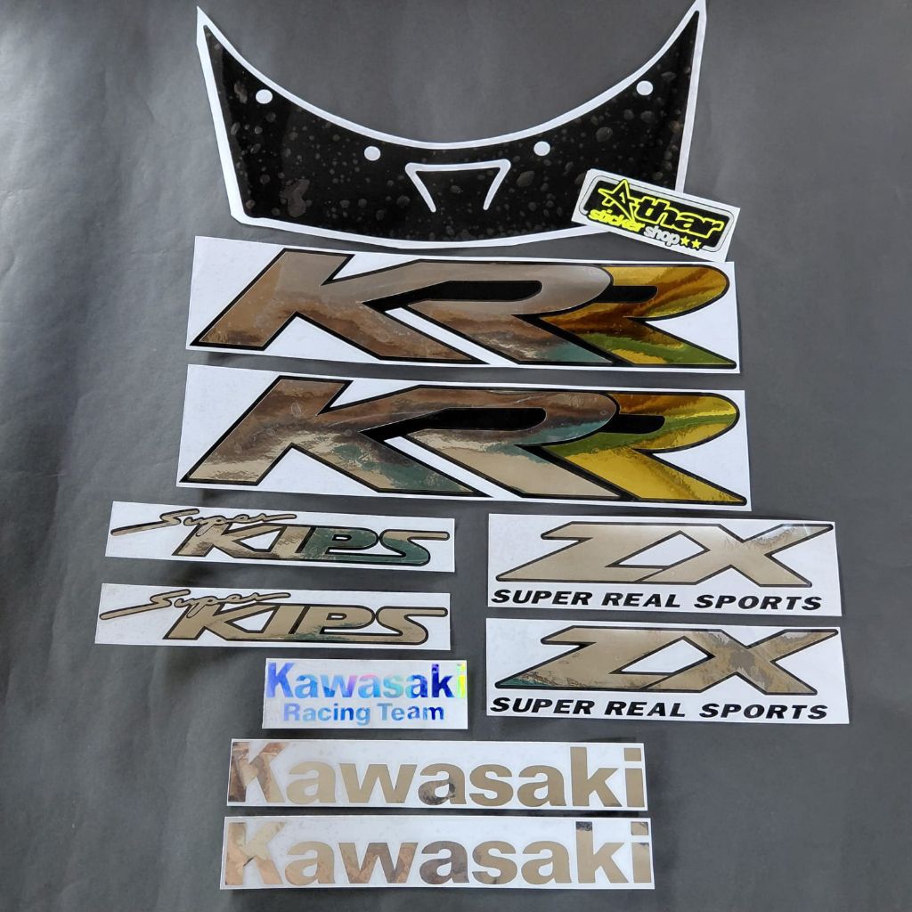 STRIPING NINJA RR OLD 150 CBU STIKER STRIPING ZX VARIASI NINJA ZX RR NINJA CBU