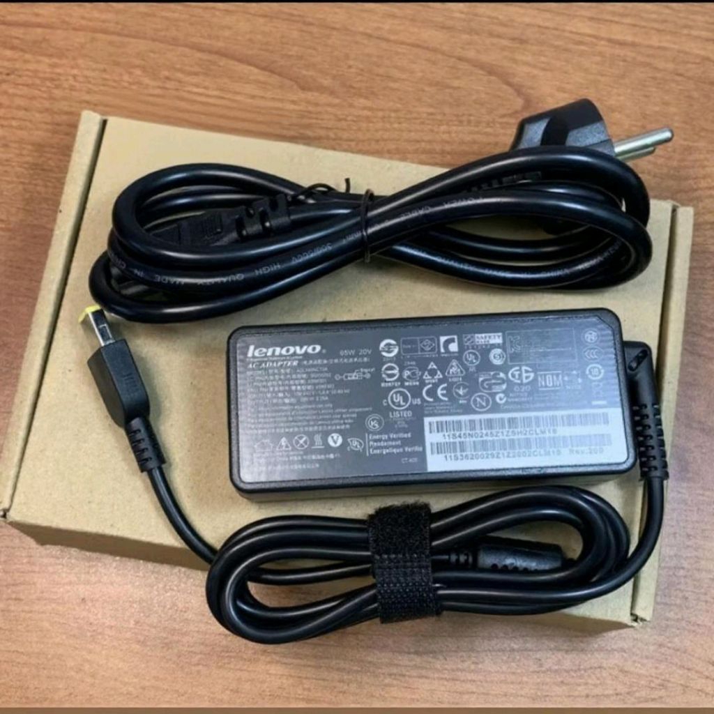 Adaptor Charger Lenovo Thinkpad T470S T460 E531 E570 E560 L470 L46O L440 T440 T450 20V 3.25A 65W Usb