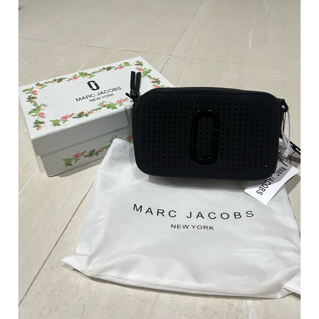 marc jacobs snapshot crystal crossbody bag