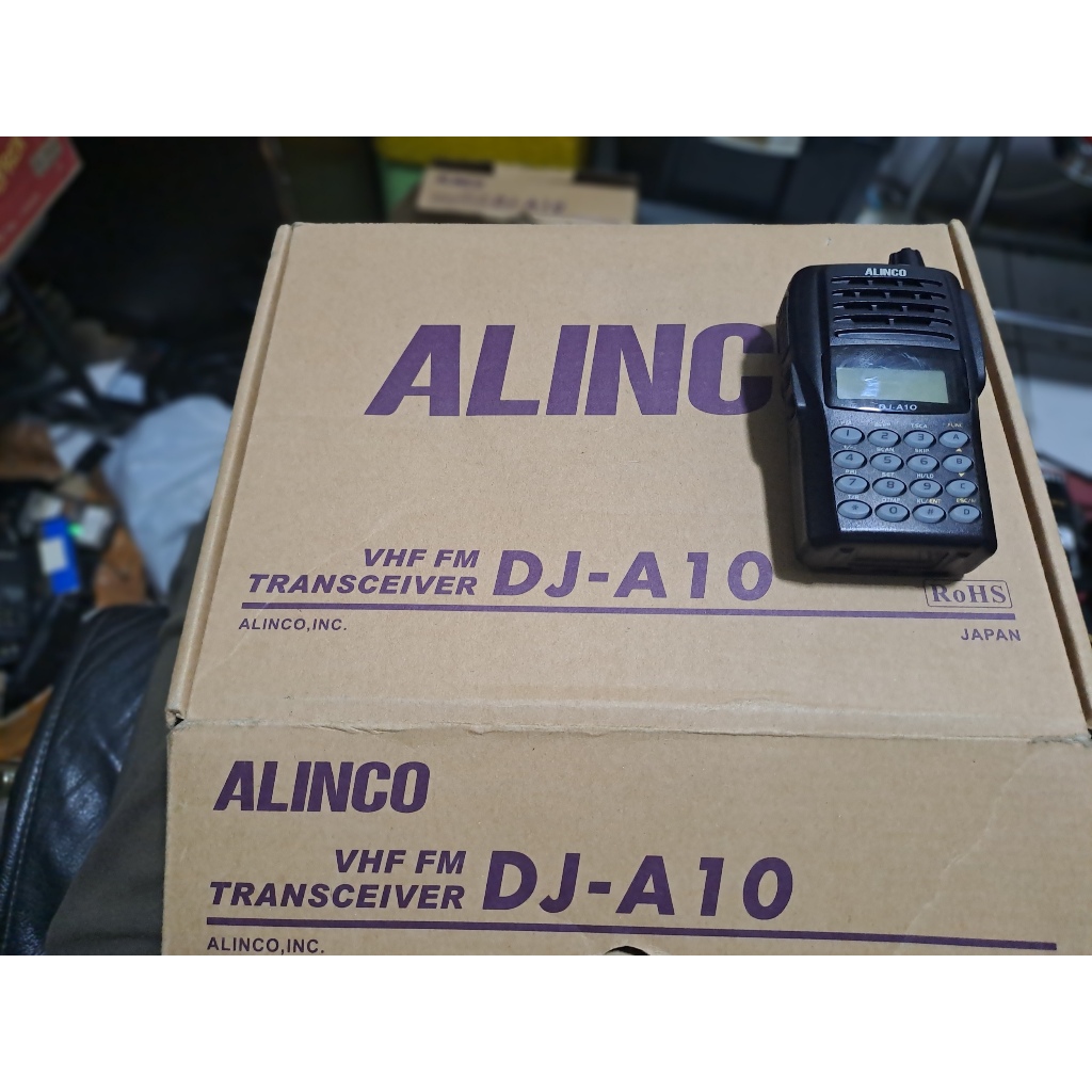 Ht Alinco Dj A10 Ori Made in Japan Alinco Dj A-10 Frekuensi Vhf 136 sd 174 Mhz Ht Alinco A 10 Normal