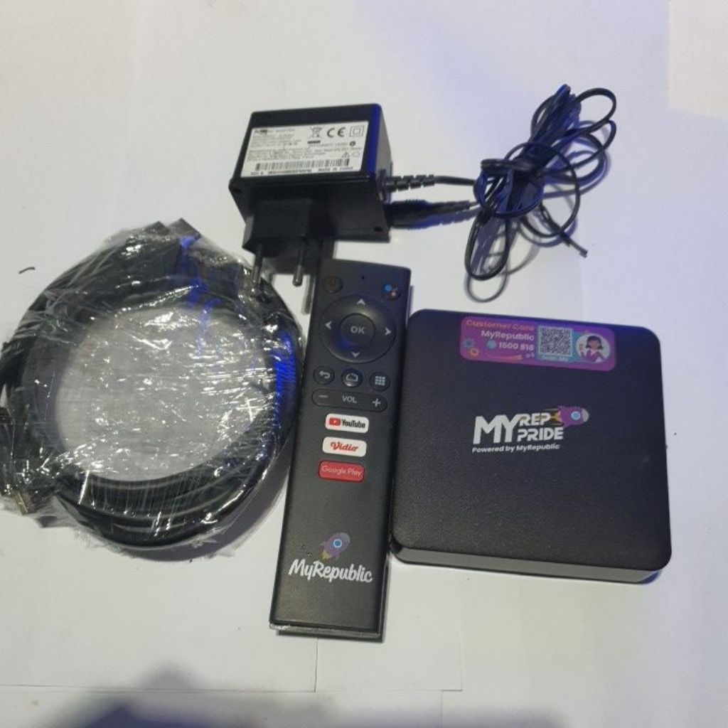 STB ANDROID TV MYREP PRIDE OS 14 RAM 2 /16 FIRMWARE ORIGINAL fullset CEK VARIASI