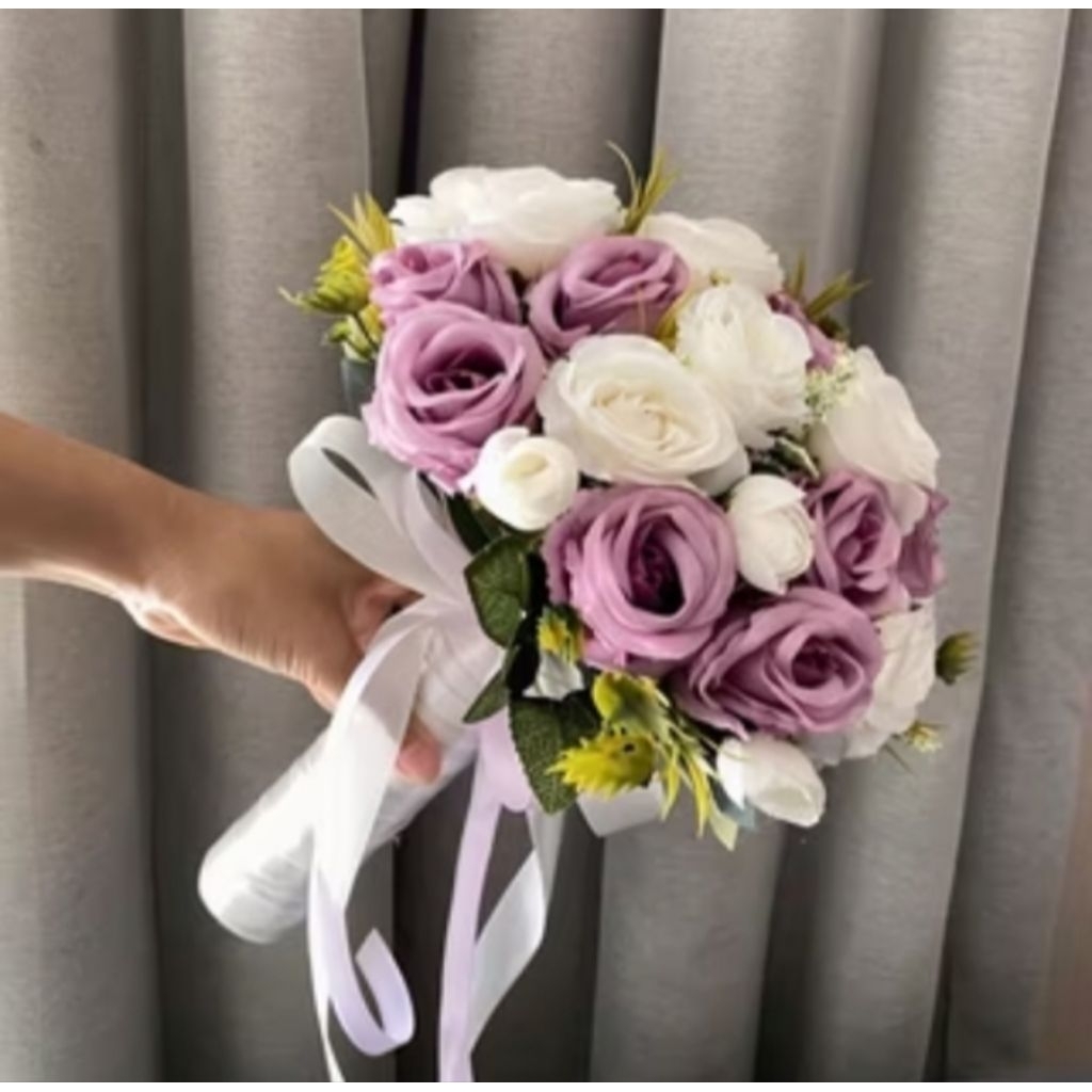 Buket Bunga Wedding Buket Bunga Prewedding Handbouquet Wedding Buket Pengantin