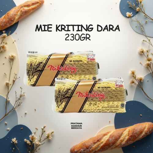 Mi Kriting Mie Kering Mie Burung Dara / Mie Kriting Kering 230GR