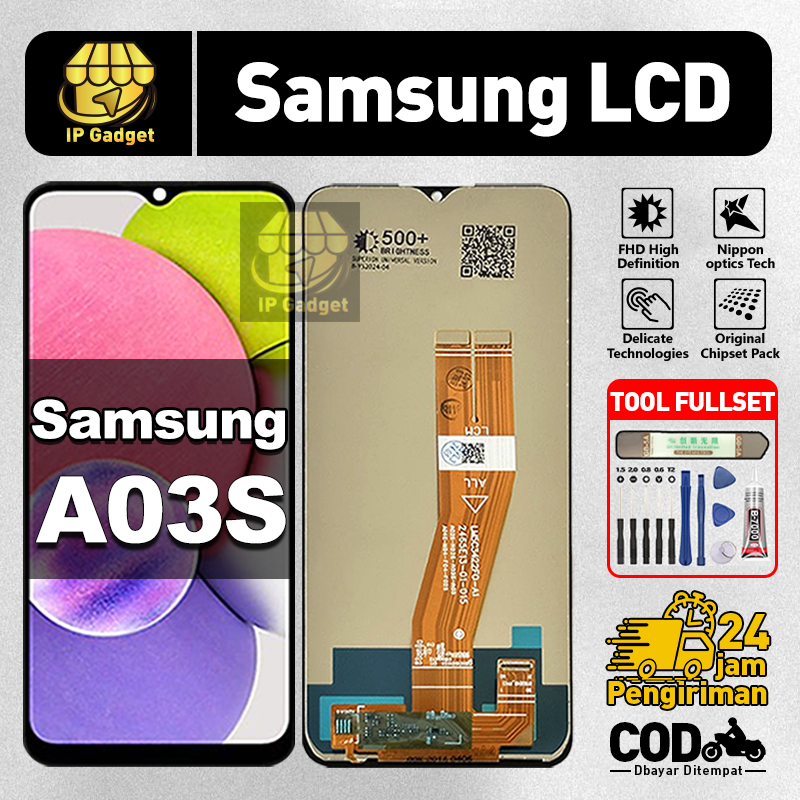 ORI FOR LCD SAMSUNG A03S Fullset Original LCD HP SAMSUNG A03S Asli Touchscreen Layar Sentuh HP COD