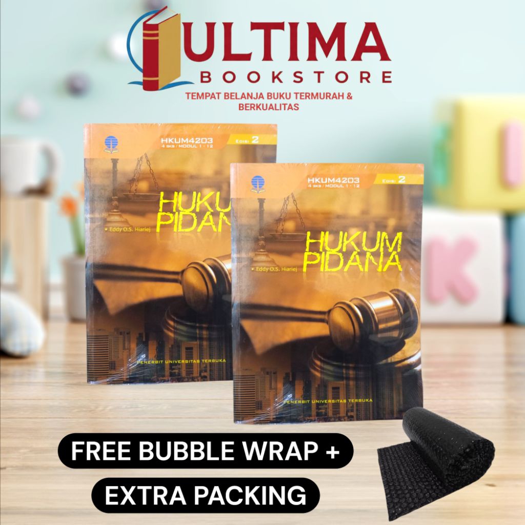 NEW ORIGINAL BUKU HUKUM PIDANA EDISI 2 - EDDY O.S. HIARIEJ - UNIVERSITAS TERBUKA
