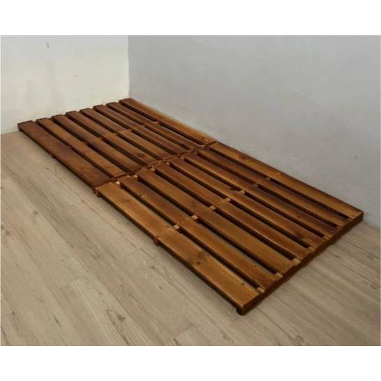 Dipan Palet Kayu Jati aesthetic Double 120x200 CM