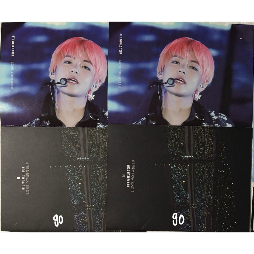 bts love yourself ly seoul poster kim taehyung v (harga per pcs)