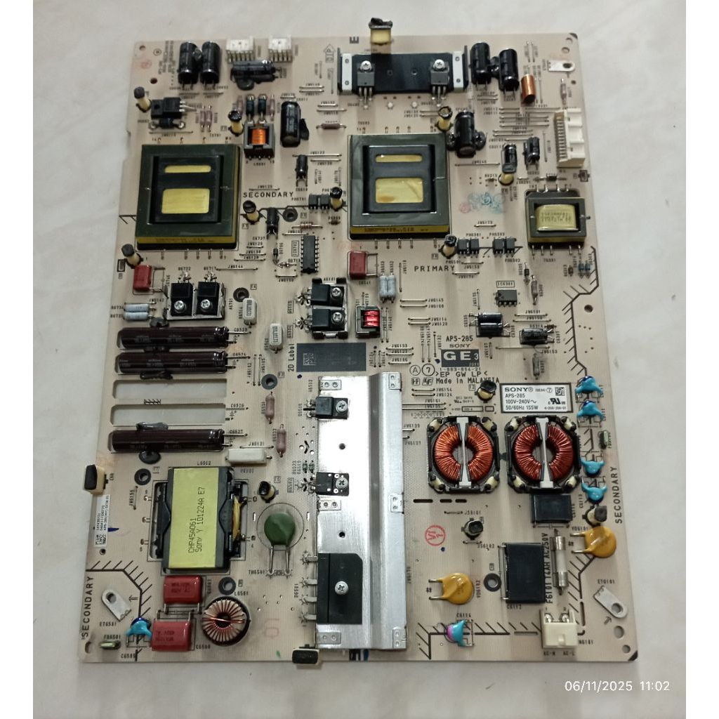 PSU POWER SUPPLY REGURATOR MESIN TV SONY KDL 40EX520 /40EX720 (PSU SONY40)