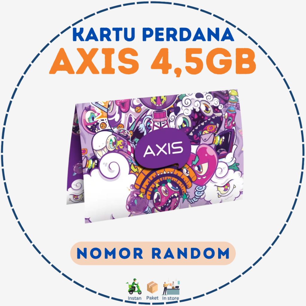 Kartu Perdana Axis 4,5 GB 60 Hari Full 24 JAM - SP Axis 4,5GB Murah