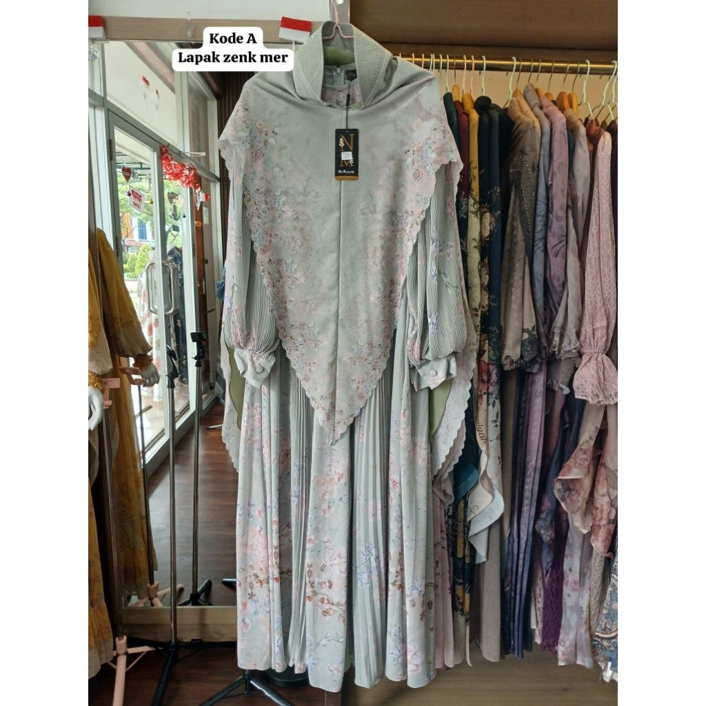 Azura Series By.Nha Miranda Gamis Muslim Wanita Syari