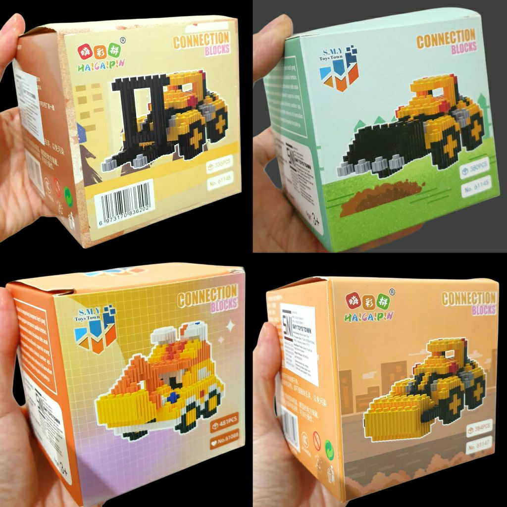 Legooo mainan Connection Blocks