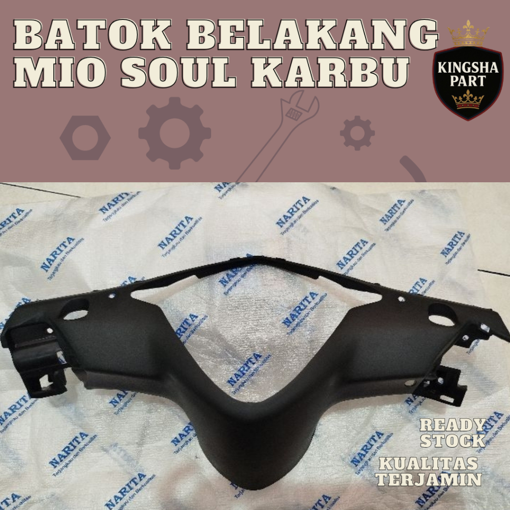 Batok Kepala Belakang Mio Soul Karbu Batok Belakang Mio soul karbu merek Narita