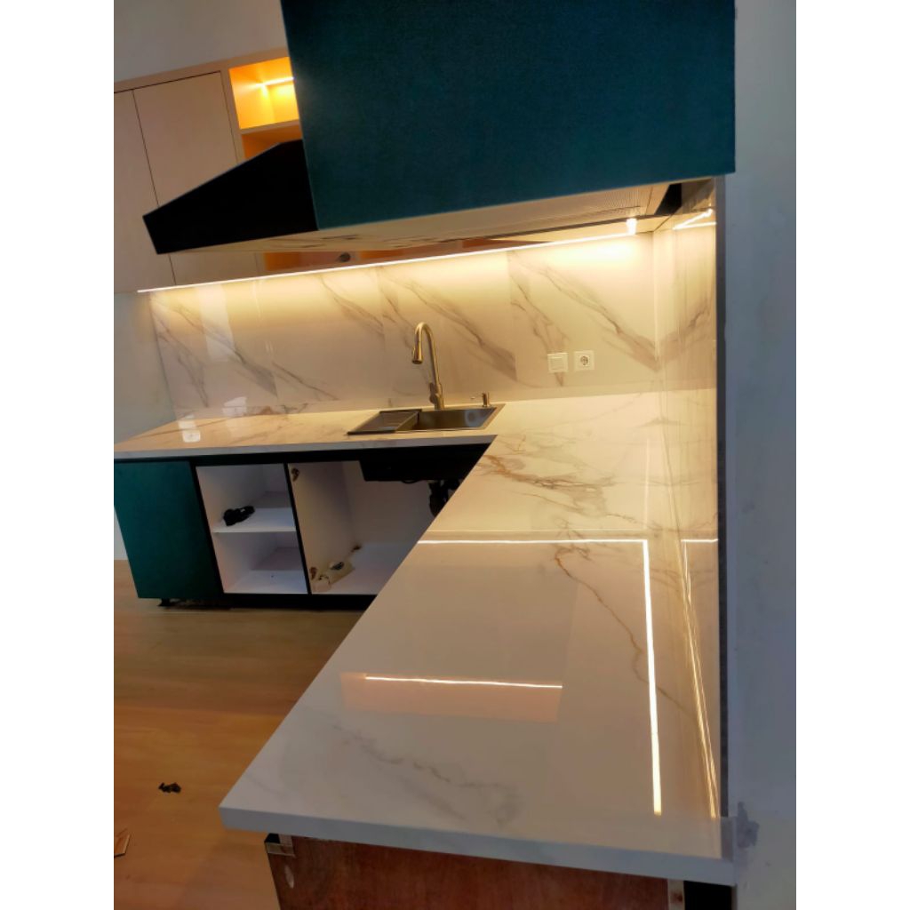 top table sintered stone top table kitchen set