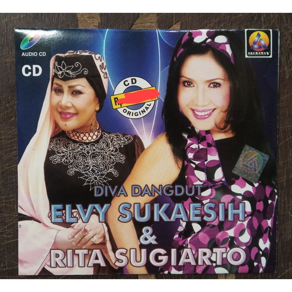 kaset cd audio lagu Elvy Sukaesih & Rita sugiarto