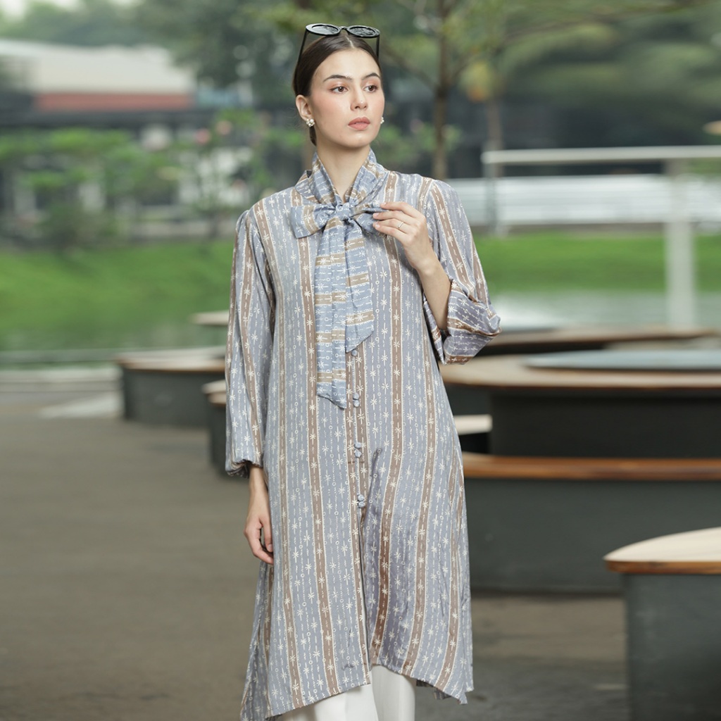 Batik Huza - Tunik Enfleda - Atasan Batik Wanita