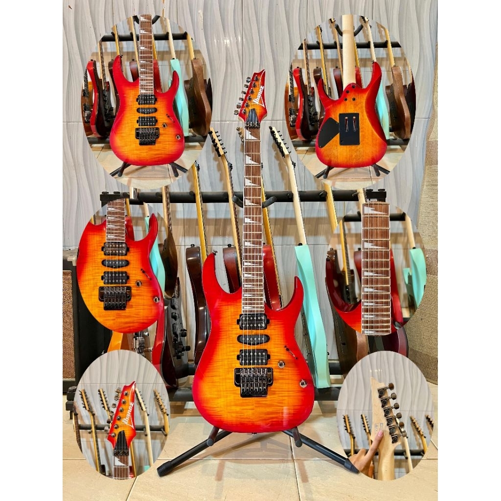 IBANEZ RG470DXFM Cherry Sunburst