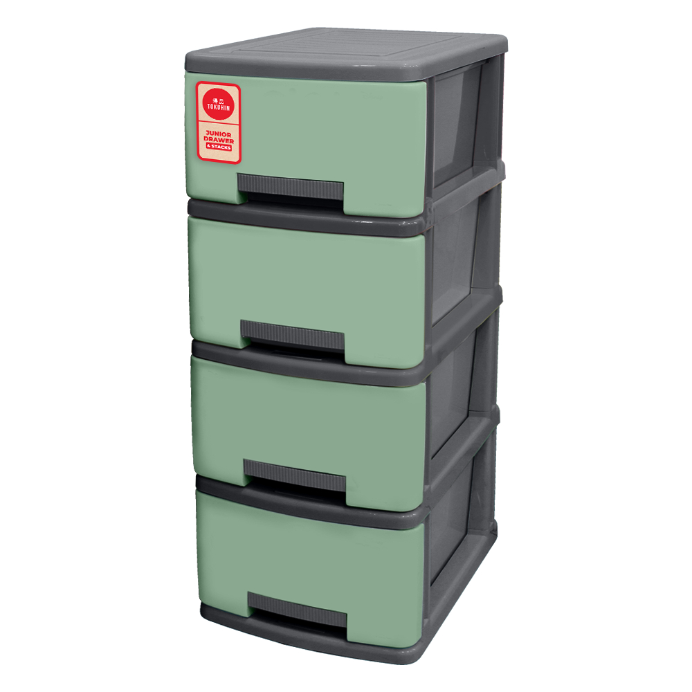 Technoplast drawer tokuhin 4 susun serbaguna drawer multifungsi laci plastik tempat penyimpanan