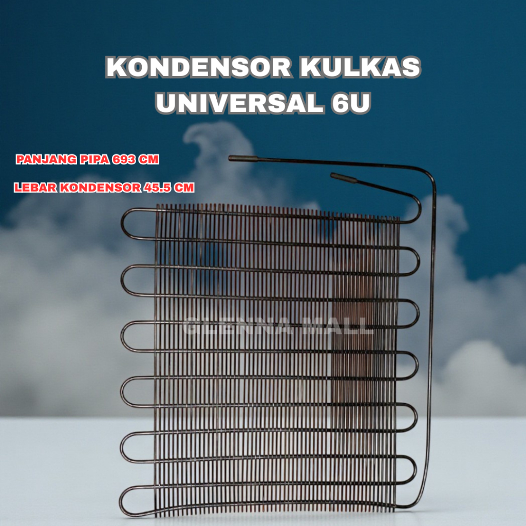 KONDENSOR KULKAS 6U UNIVERSAL / KONDENSOR KULKAS U6 UNIVERSAL