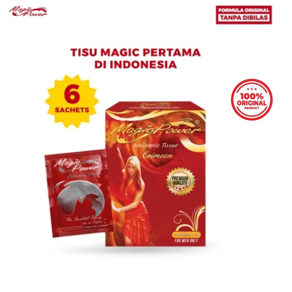 Tissue Magic Merah | Tissue Magic Crimson
