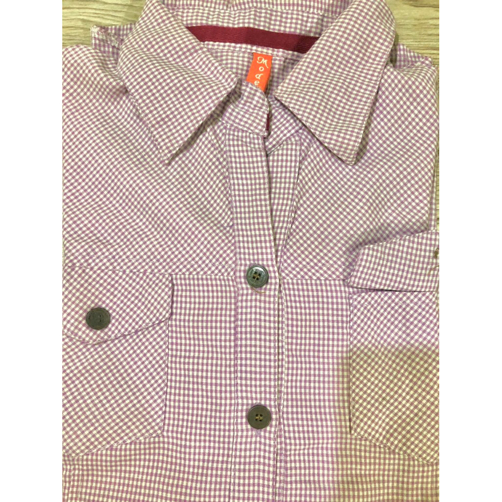 Atasan wanita warna ungu lilac