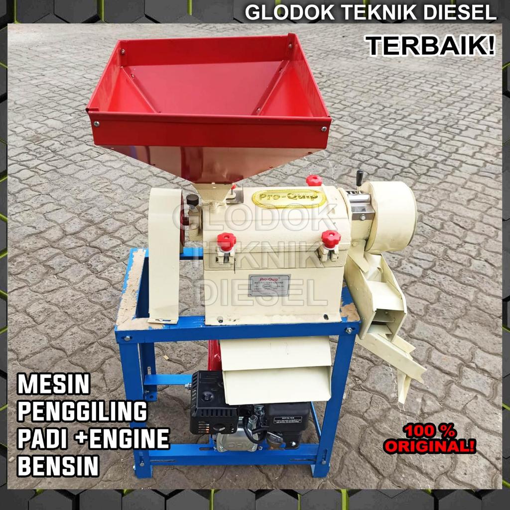 Mesin Penggiling Padi QMH-350 / Rice Polisher Beras Kebi Mini QMH 350 - Mesin Giling Poles Slep Padi