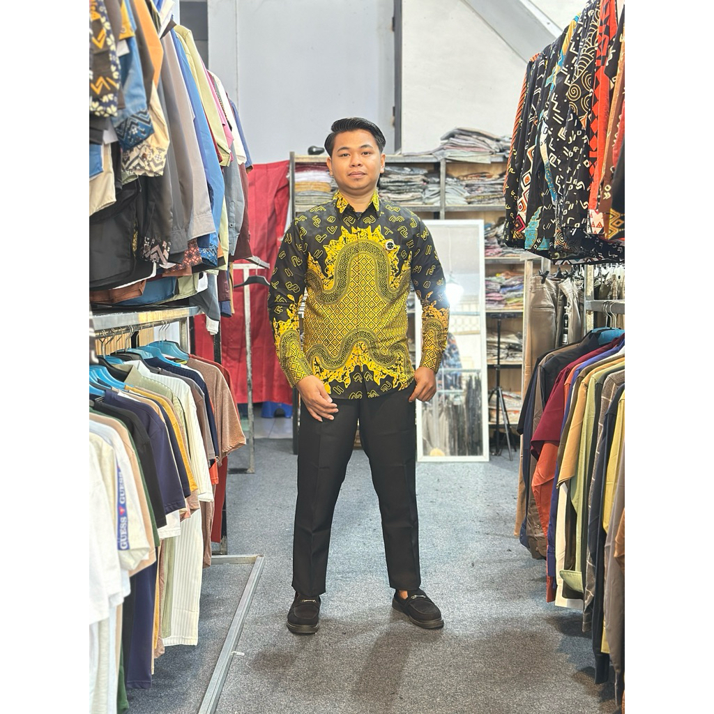 Batik Lontara Khas Bugis Makassar (Pakai Furing/Lapisan)