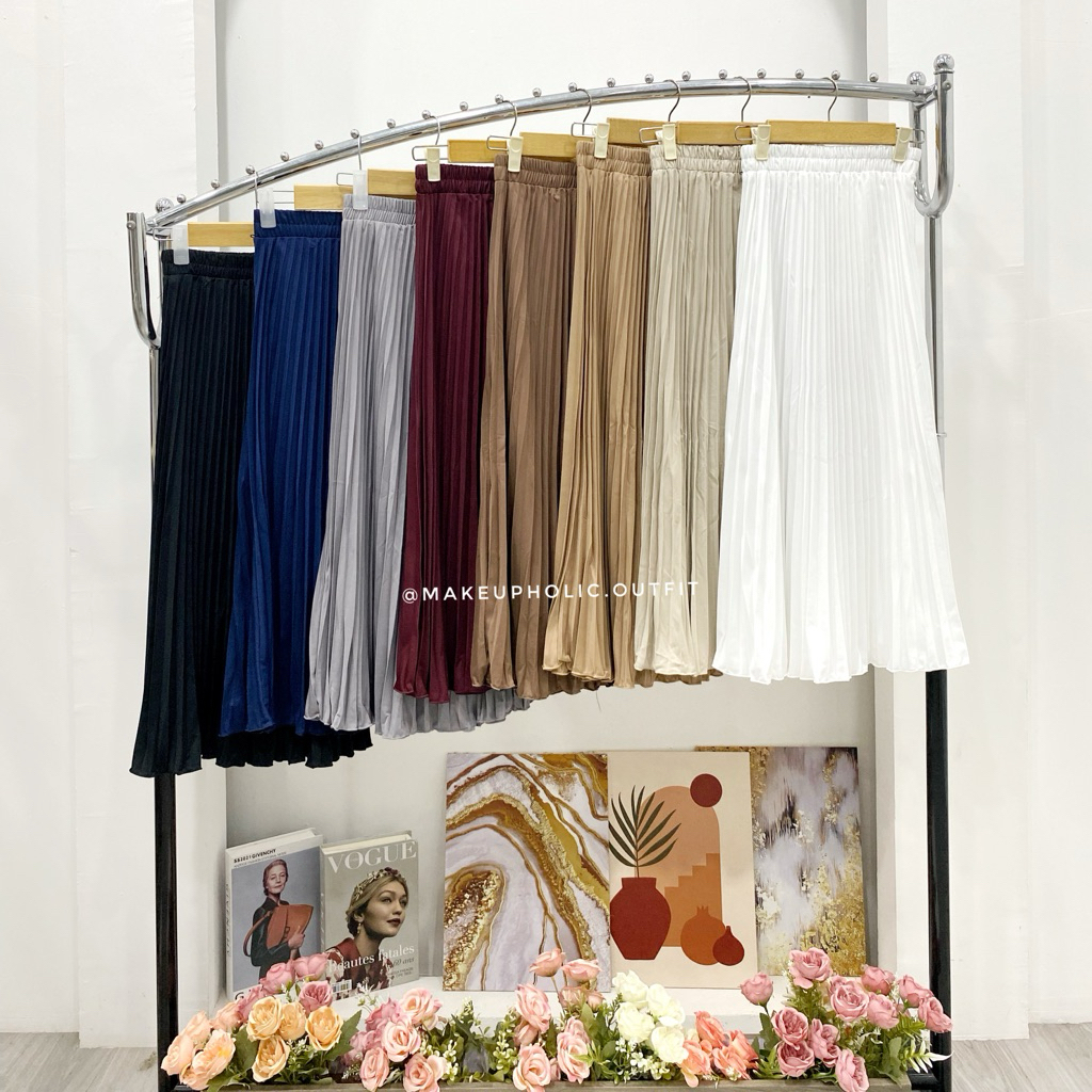 Rok plisket anak dan remaja