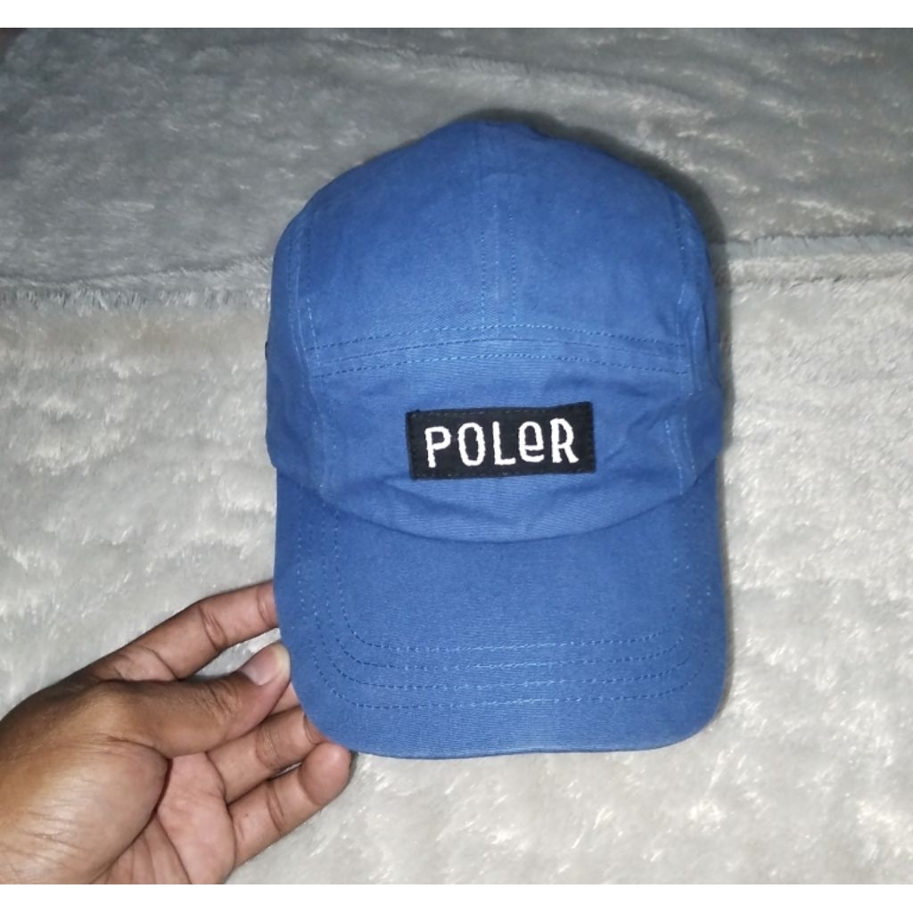 Topi 5 panel POLER Setelan Second