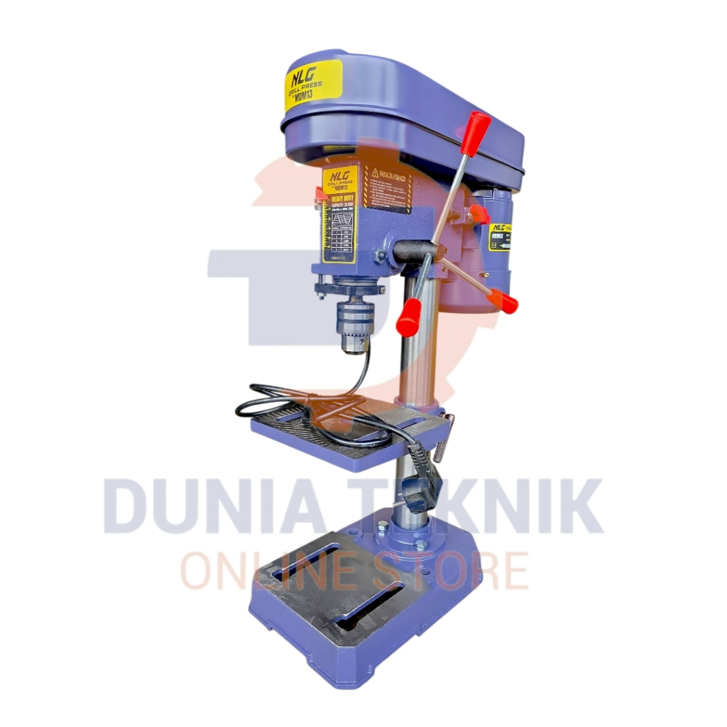 HEAVY DUTY Bor Duduk NLG 13mm / Stand Bench Drill 13 MM NLG Tembaga