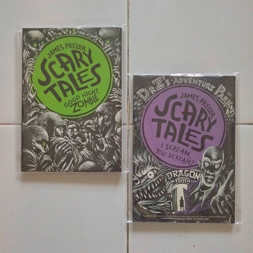 Paket Scary Tales - James Preler - Nourabooks - 2 Edisi