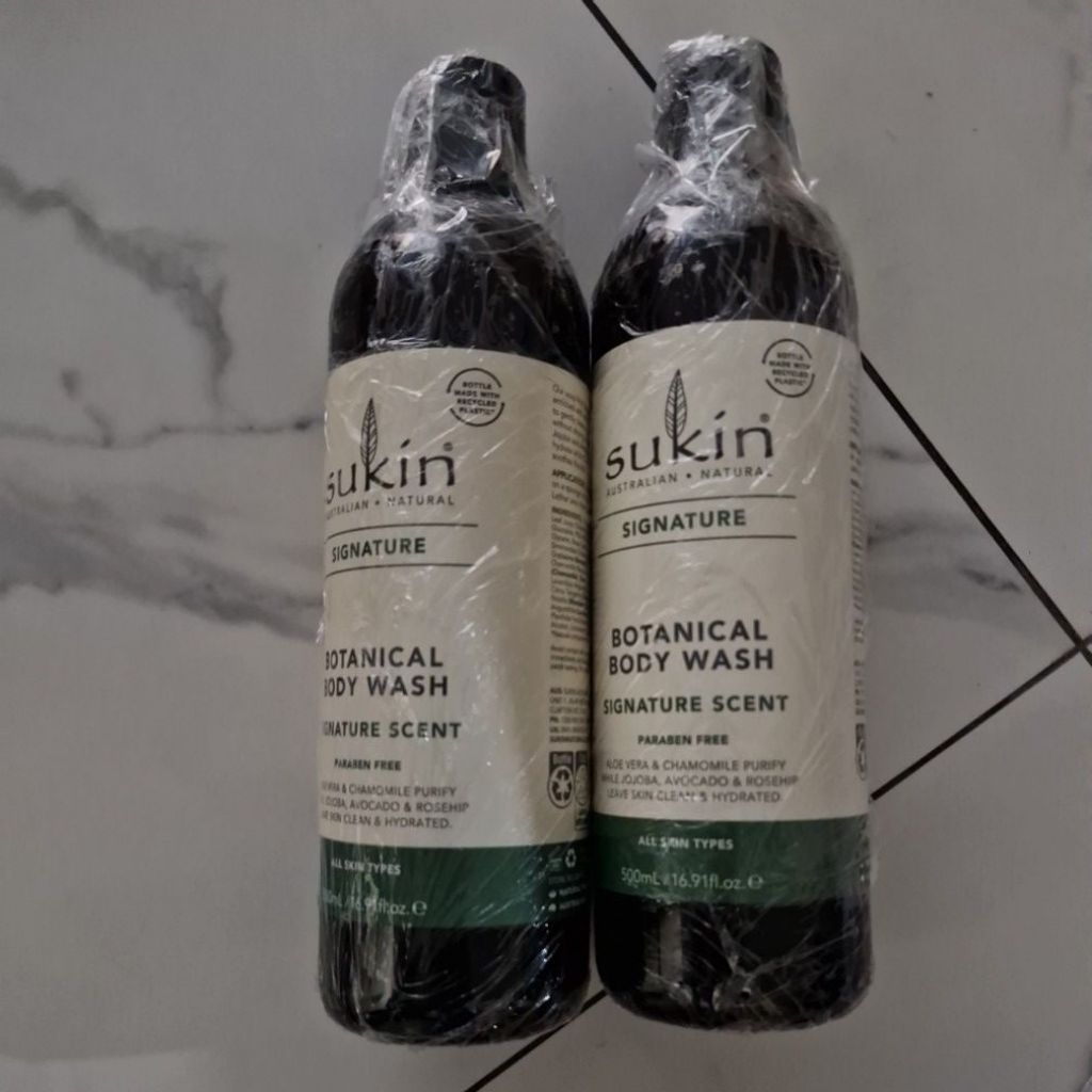 Sukin botanical body wash 500ml