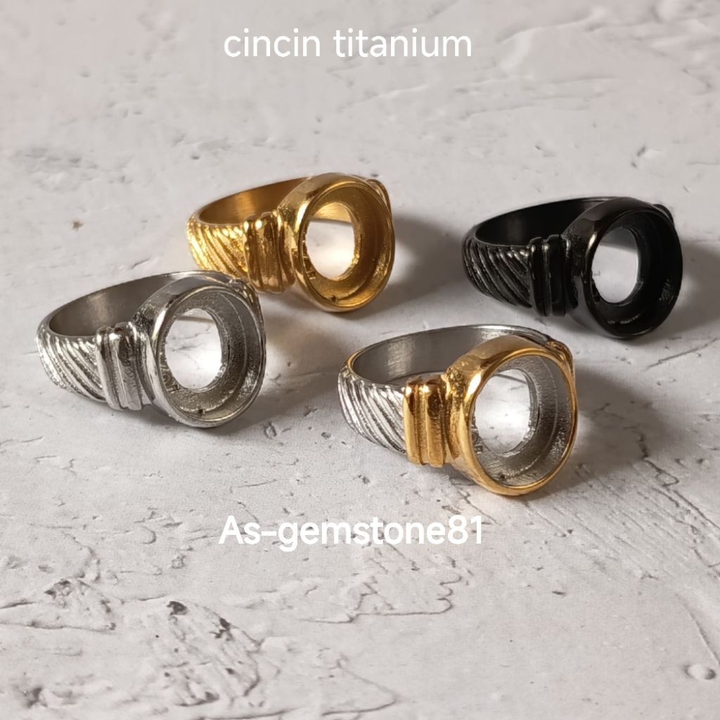 Cincin Emban Ring[titanium]T2