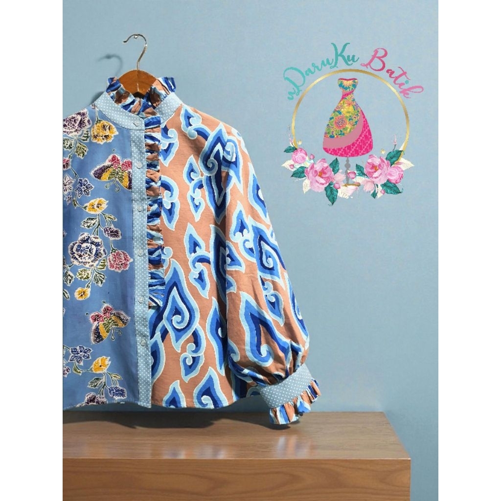 BLUS BATIK WABITA MODERN NDARUKU SIAP KIRIM