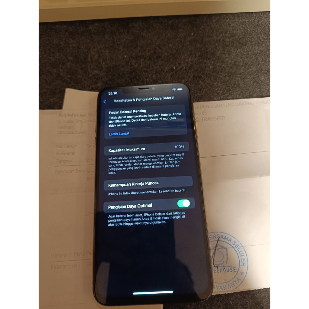 IPHONE XS MAX 256GB GOLD