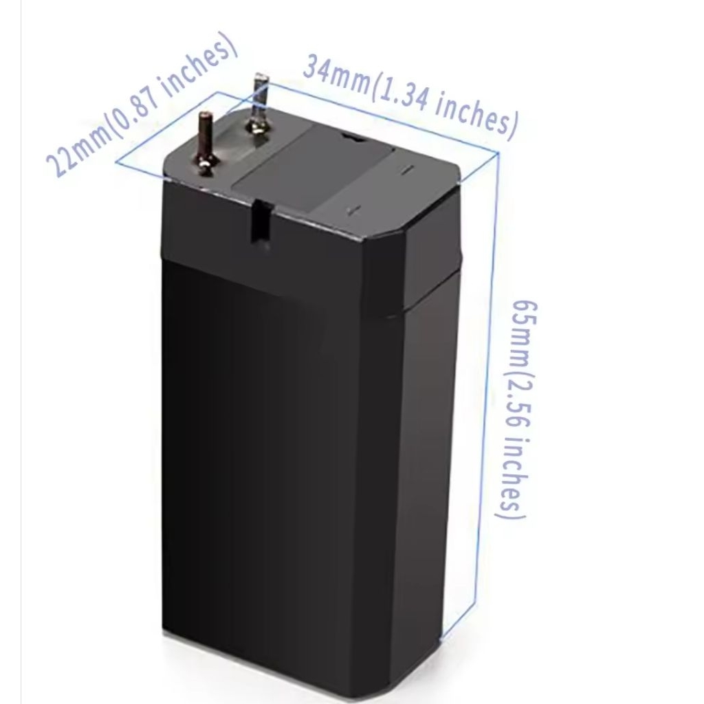 Aki Raket Nyamuk 4 - Vol 500 - MAH Bisa Di Gunakan Untuk Baterai Raket Nyamuk, Dan Emergenci
